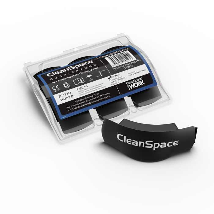 CS3002WORK Cleanspace | Cleanspace Powered Respirator Filter for use ...