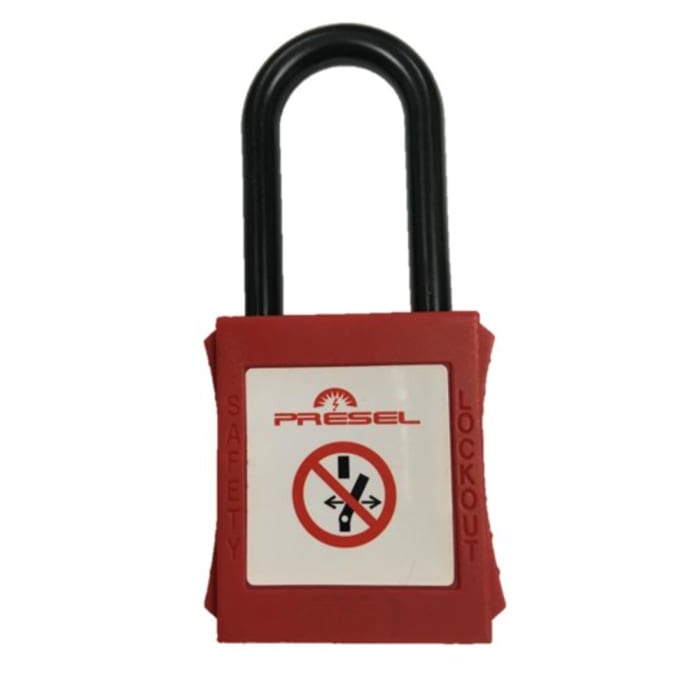 Catu Padlock Nylon Safety Padlock, Keyed Alike, 6mm Shackle