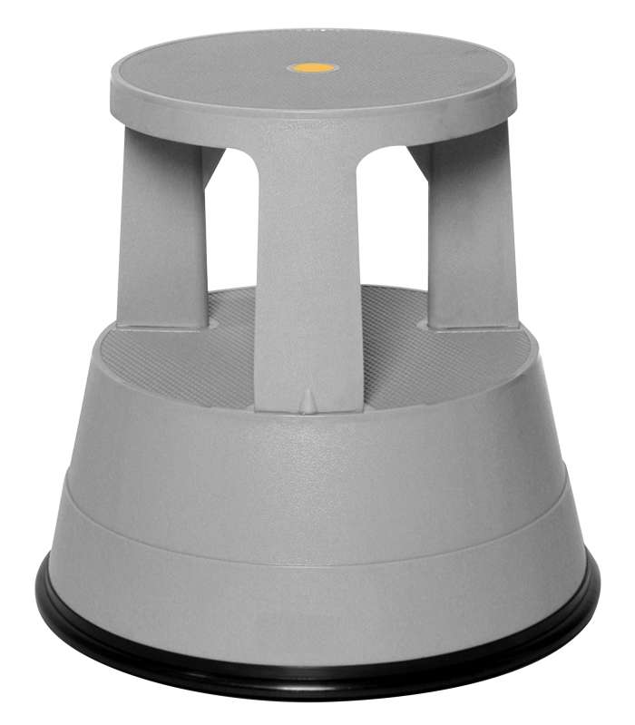 FIMM 2 Tread Plastic Steps 380mm Platform Height, Grey