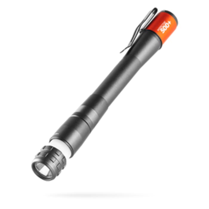 Lampe stylo Nebo LED Rechargeable, Noir, 500 lumens