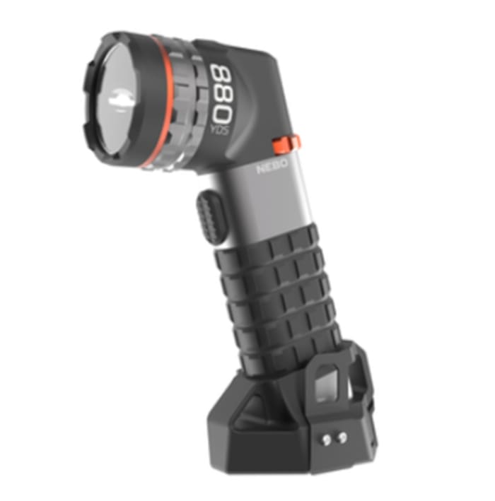 Lampe torche LED Nebo LED Rechargeable, Noir, 450 lumens