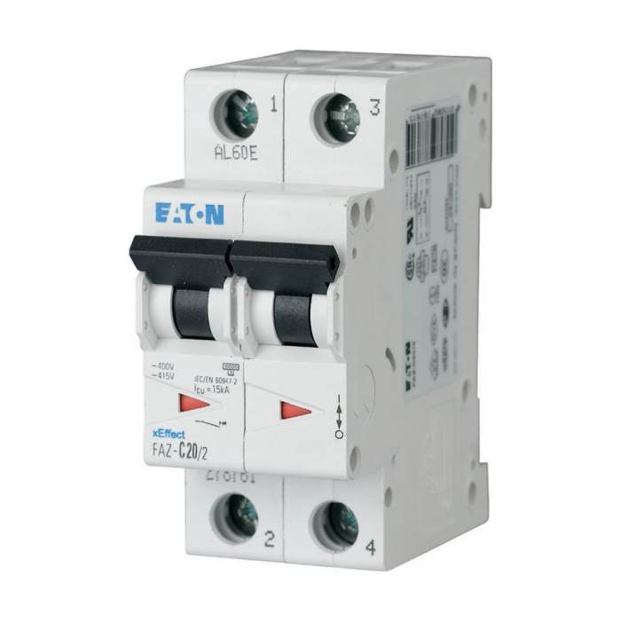 278744 FAZ-C0,75/2 Eaton | Eaton xEffect FAZ Miniature Circuit Breaker ...