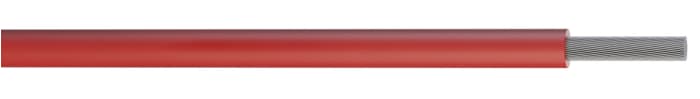 RS PRO 1061 Series Red Hook Up Wire, 22 AWG 7 x, 0.25 mm core strands, 30 m, Polyvinyl Chloride, Polyvinyl Chloride