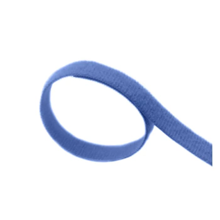 RS PRO Hook & Loop Tape, Reuseable, 10m x 20 mm, Blue Nylon, Pk-10