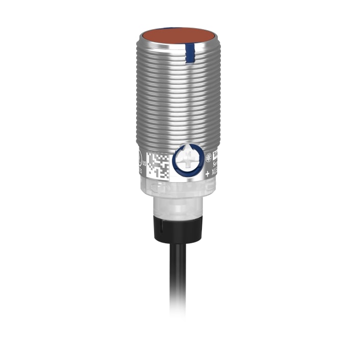Telemecanique Sensors Diffuse Photoelectric Sensor, Cylindrical Sensor, 1 m Detection Range