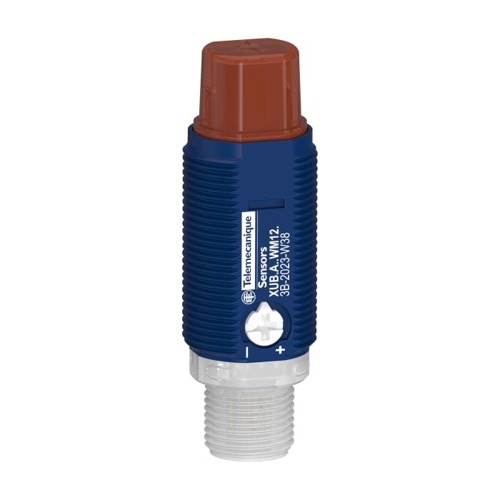 Telemecanique Sensors Diffuse Photoelectric Sensor, Cylindrical Sensor, 0.5 m Detection Range