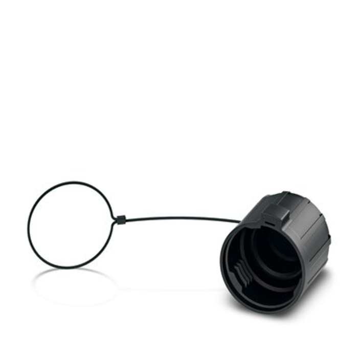 Phoenix Contact Black Protective Cap, Shell Size 39 x 39.6 mm for use with QUICKON Connection