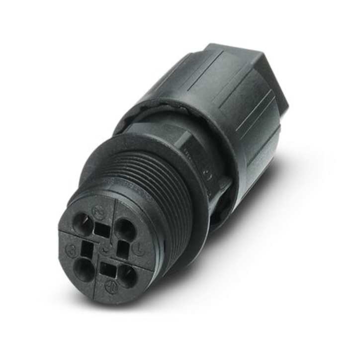 Phoenix Contact Circular Connector, 4 Contacts, Front, Front, M25 Connector, Male, IP68, IP69K, QPD Series