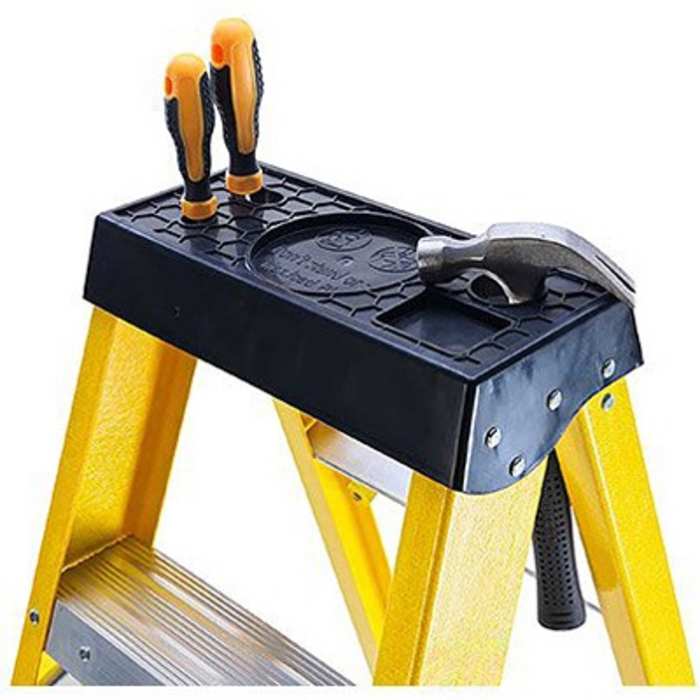 RS PRO | RS PRO Fibreglass 10 steps Step Ladder, 1.91 m open length ...