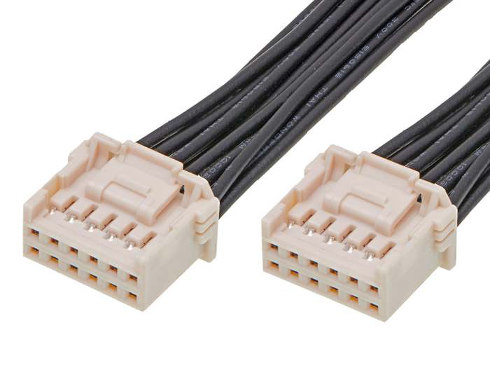 Molex 12 Way Male iGrid to 12 Way Male iGrid Wire to Board Cable, 300mm