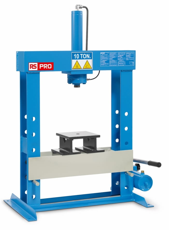 RS PRO 10t Workbench Hydraulic Press