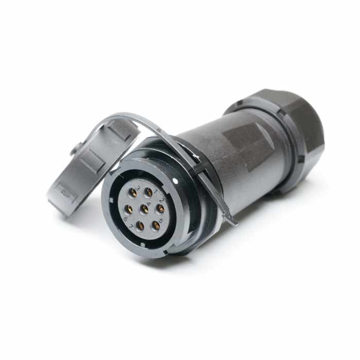 RS PRO Industrial Circular Connectors, 7 Contacts, In-line, SY21 Connector, Socket, Female, IP67