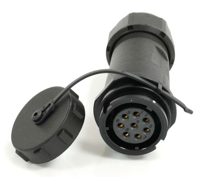 RS PRO Industrial Circular Connectors, 8 Contacts, In-line, SY21 Connector, Socket, Female, IP67