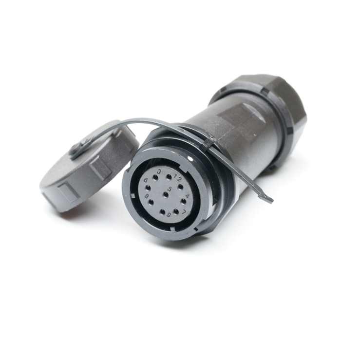 RS PRO Industrial Circular Connector, 9 Contacts, In-Line, SY21 Connector, Socket, Female, IP67, SY21 Series