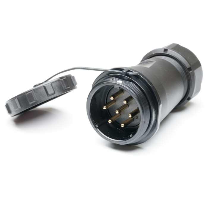 RS PRO Industrial Circular Connectors, 7 Contacts, In-line, SP29 Connector, Socket, Male, IP68