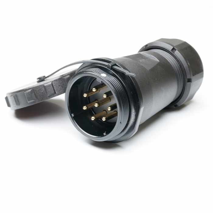 RS PRO Industrial Circular Connector, 8 Contacts, In-Line, SP29 Connector, Socket, Male, IP68, SP2911C Series