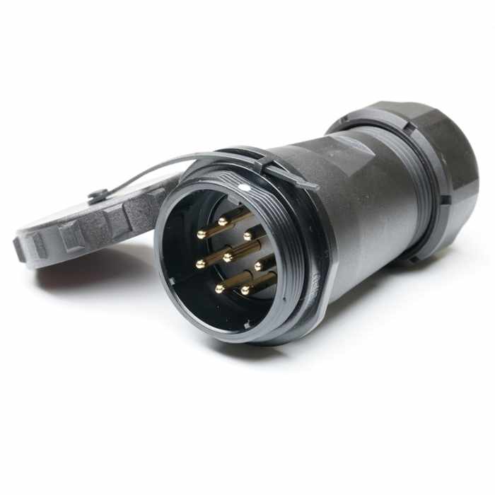 RS PRO Industrial Circular Connector, 8 Contacts, In-Line, SP29 Connector, Socket, Male, IP68, SP2911C Series