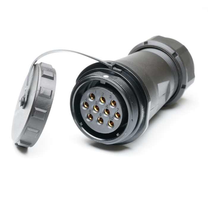 RS PRO Industrial Circular Connectors, 10 Contacts, In-line, SP29 Connector, Socket, Female, IP68