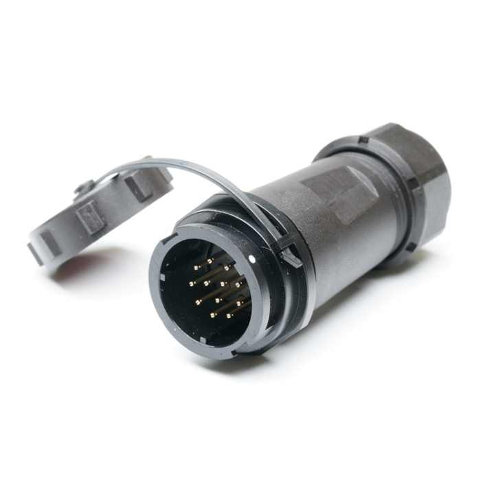 RS PRO Industrial Circular Connector, 12 Contacts, In-Line, SY21 Connector, Socket, Male, IP67, SY21 Series
