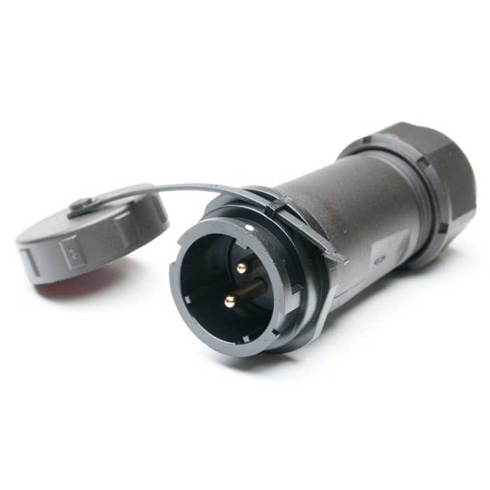 RS PRO Industrial Circular Connector, 2 Contacts, In-Line, SY21 Connector, Socket, Male, IP67, SY21 Series