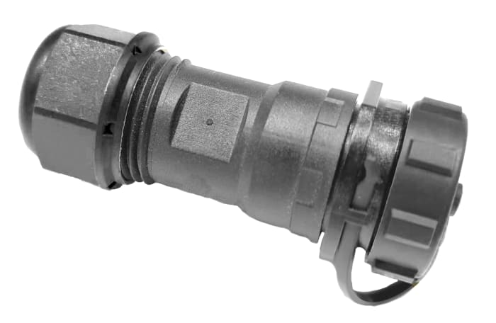 Conector circular industrial RS PRO Conector hembra SP13 serie SP13 de 3 vías Hembra, En línea, IP68