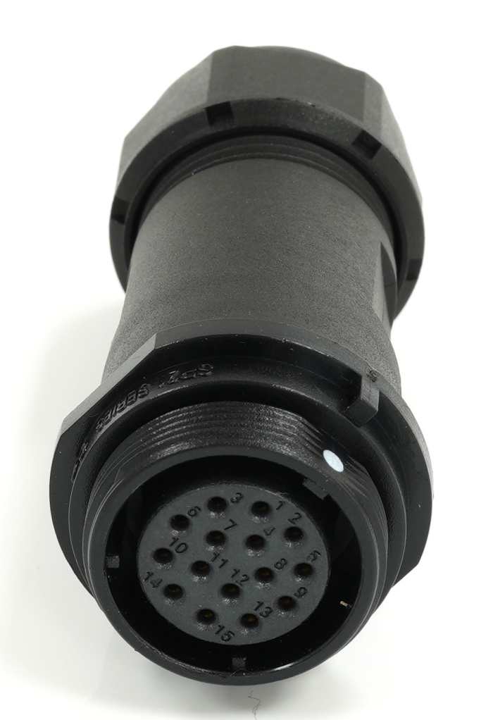 Conector circular industrial RS PRO Conector hembra SP21 serie SP2111C de 15 vías Hembra, tamaño carcasa 29.3 mm, En