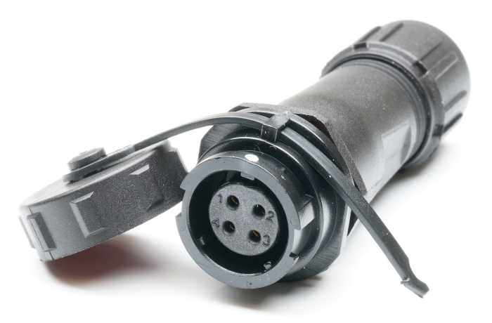 RS PRO Industrial Circular Connectors, 4 Contacts, In-line, SY13 Connector, Socket, Female, IP67