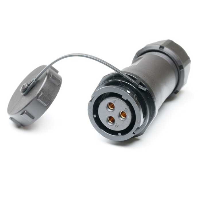 RS PRO Industrial Circular Connector, 3 Contacts, In-Line, SY21 Connector, Socket, Female, IP67, SY21 Series