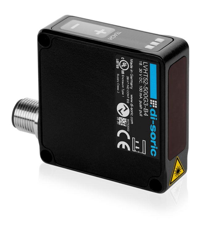 LVHT52-500G3-B4 Di-Soric | Di-Soric Distance Distance Sensor, Block ...