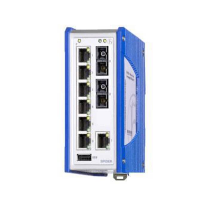 Hirschmann SPR20-7TX/2FS-EEC, Network Switch 10 Port Ethernet Switch