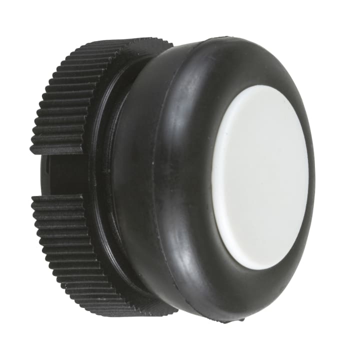 Schneider Electric Harmony XAC Series White Front Mounting Push Button Head, 22mm Cutout, IP69
