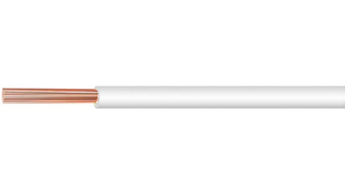 Kabeltronik UL 11027 Series White 0.09 mm² Equipment Wire, 28 AWG, 7 X 0.127 mm, 100m, MPPE Insulation, UL 11027