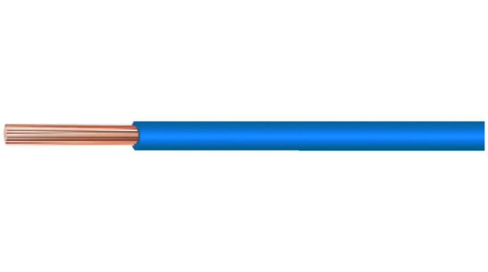 Kabeltronik LIFY Series Blue 0.75 mm² Equipment Wire, 18 AWG, 384 X 0.05 mm, 100m, PVC Insulation, LIFY 0.75 BLUE
