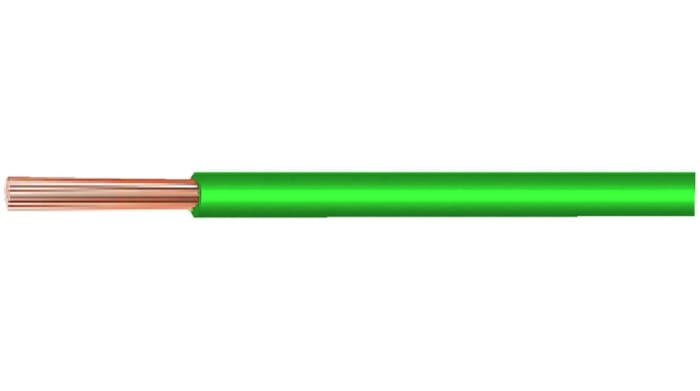 Kabeltronik LIYV Series Green 0.5 mm² Equipment Wire, 20 AWG, 16 X 0.20 mm, 100m, PVC Insulation, 060105003