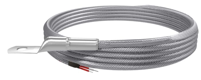 Termopar tipo K RS PRO, Ø sonda 9.4mm x 26mm, temp. máx 400°C, cable de 2m