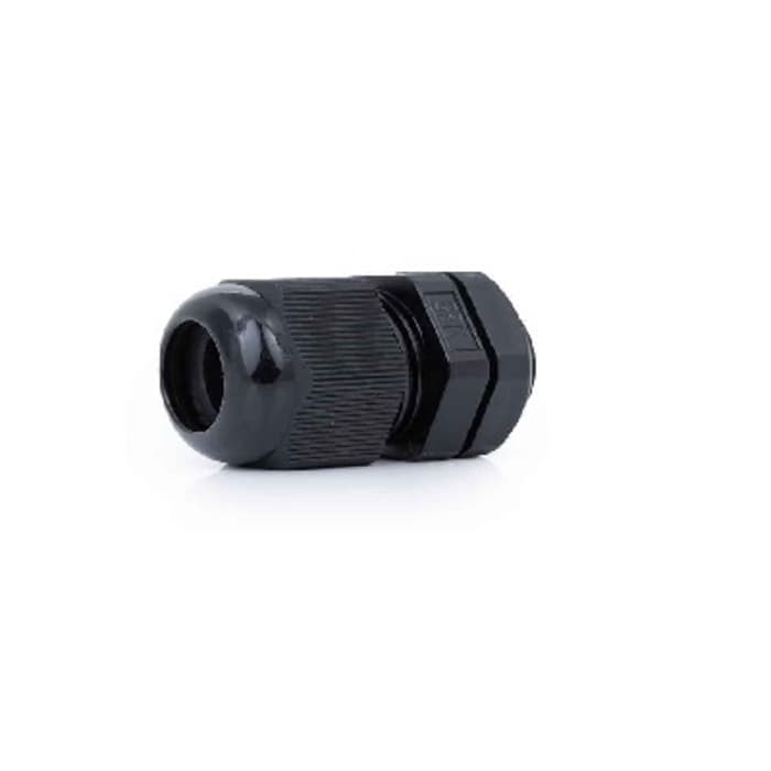 RS PRO Black Nylon Cable Gland, M24 Thread, 12mm min., 15mm max., IP68