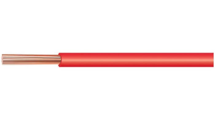 Helukabel H05V-K Series Red 0.75 Hook Up Wire, 19, 100m, PVC Insulation, 29101