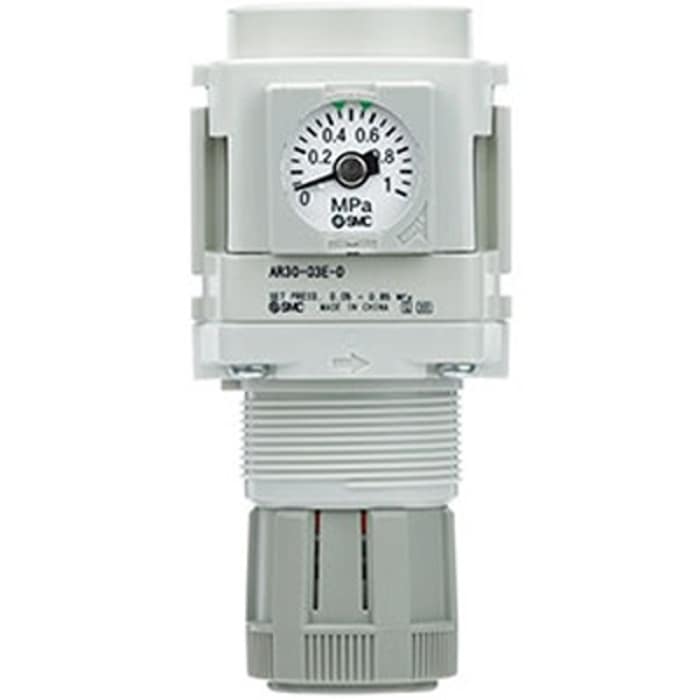 SMC G 1/8 Pneumatic Regulator - 0.05MPa to 0.85MPa, 1MPa max. input, AR20-F01H-D