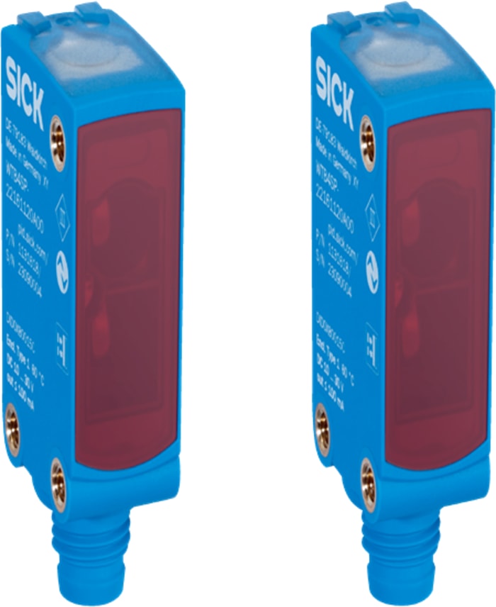 SICK Through Beam Photoelectric Sensor, Rectangular Sensor, 0 → 12 m Detection Range IO-LINK