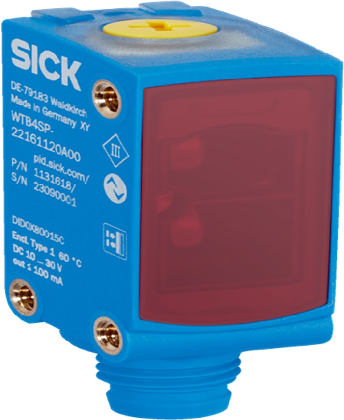 SICK Retroreflective Photoelectric Sensor, Rectangular Sensor, 4 → 250 mm Detection Range IO-LINK