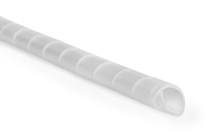 Gaine de câble spiralée HellermannTyton, Ø 9mm → 10mm, Ø interne 9mm, en PE