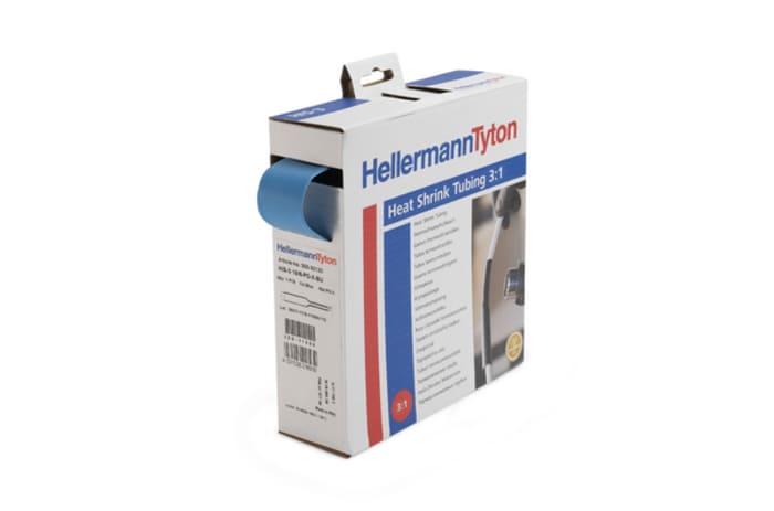 HellermannTyton Heat Shrink Tubing, Green/Yellow 25.4mm Sleeve Dia. x 3m Length 3:1 Ratio, HIS-3 Series