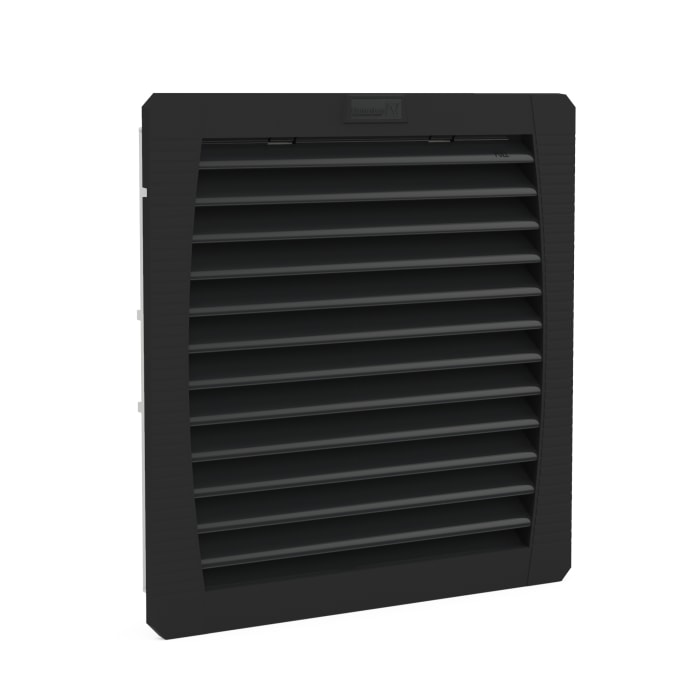 Filtro de ventilador Pfannenberg, dim. 252 x 252 x 44mm, con marco de termoplástico, para ventilador de 223 x 223mm