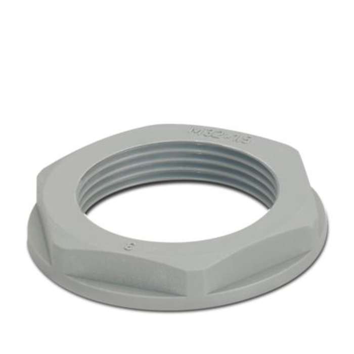 Phoenix Contact Grey, Silver Counter Nut, Shell Size 30 mm for use with Circular Connector