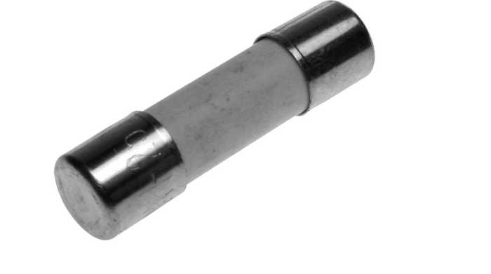 RND 2A F Glass Cartridge Fuse, 5 x 20mm
