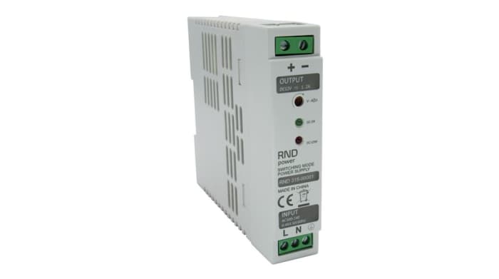 RND RND DIN Rail Power Supply, 100 → 240V ac Input, 12V, 1.2A Output, 15W