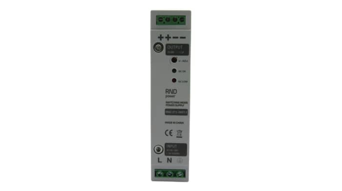 RND RND DIN Rail Power Supply, 100 → 240V ac Input, 48V dc Output, 1.1A Output, 50W