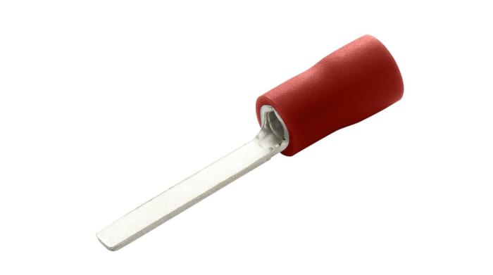 Terminal de lengüeta macho Sí de color Rojo RND RND 465, 3mm