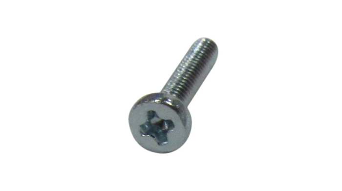 RND Phillips M4 Pan Zinc Plated Steel Machine Screw x 6mm