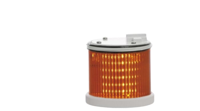 RND RND 430 Series Orange Continuous Light, Flashing Effect Light Module for Use with RND, 240 V, LED Bulb, AC, IP66